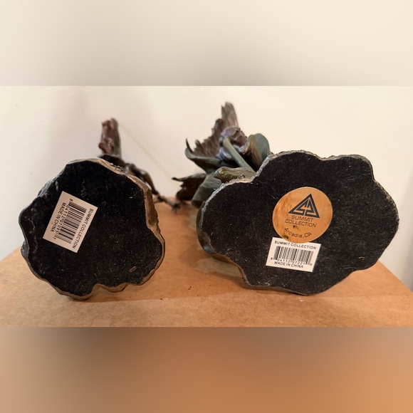 Bronze-Tone Fairy Garden Sculptures Set - Home Art - Picture 9 of 10